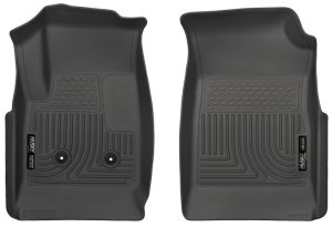Chevrolet Colorado Floor Mats - Front - Husky Liners - WeatherBeater WB Series - Black - `15-`27 Chevrolet Colorado Floor Mats - Front - Husky Liners - WeatherBeater WB Series - Black - `15-`27